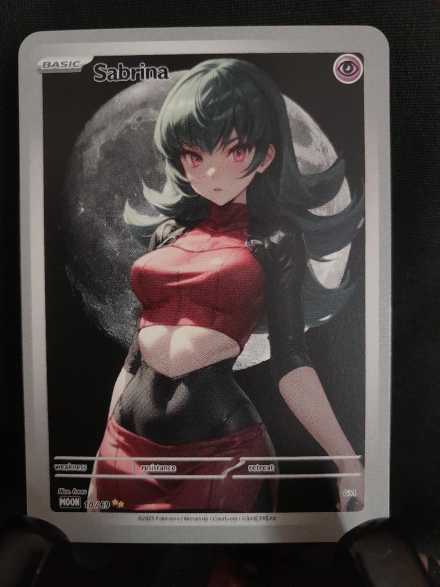 Sabrina | Moon Waifus | Custom Waifu Card