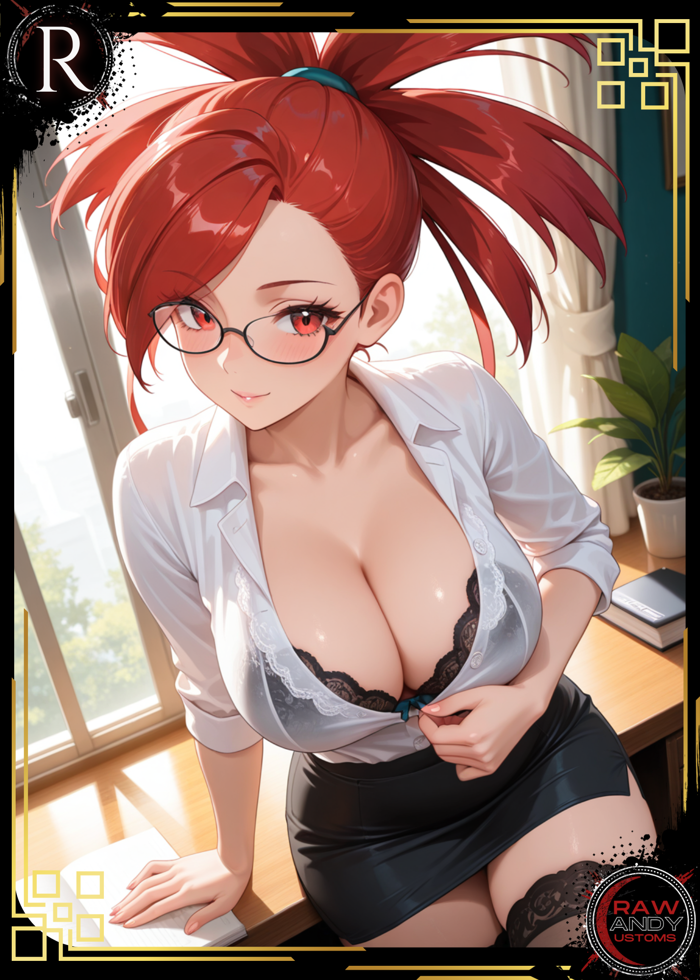 Flannery | Professor Waifus | Raw Candy CCG