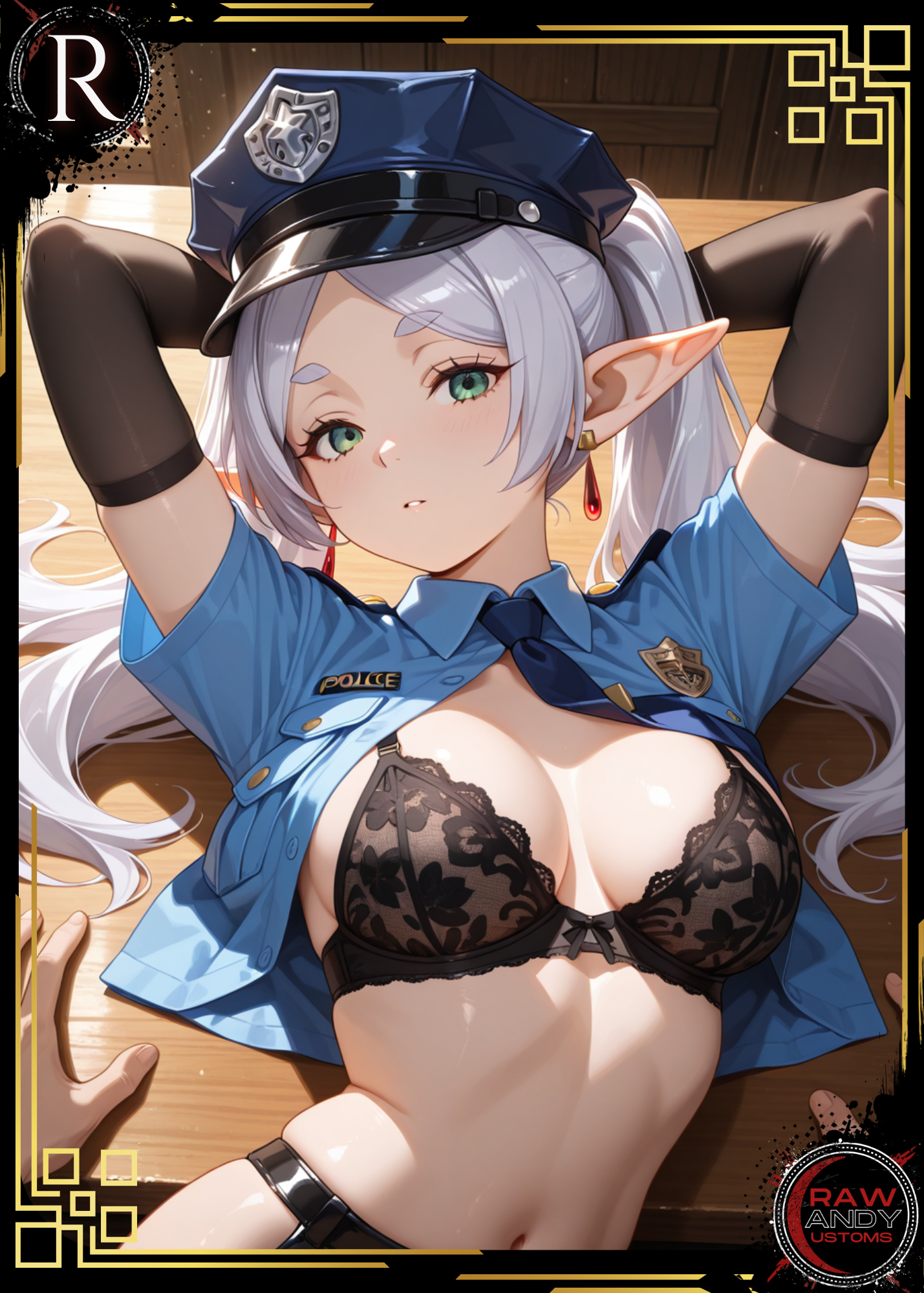 Frieren | Officer Waifus | Raw Candy CCG