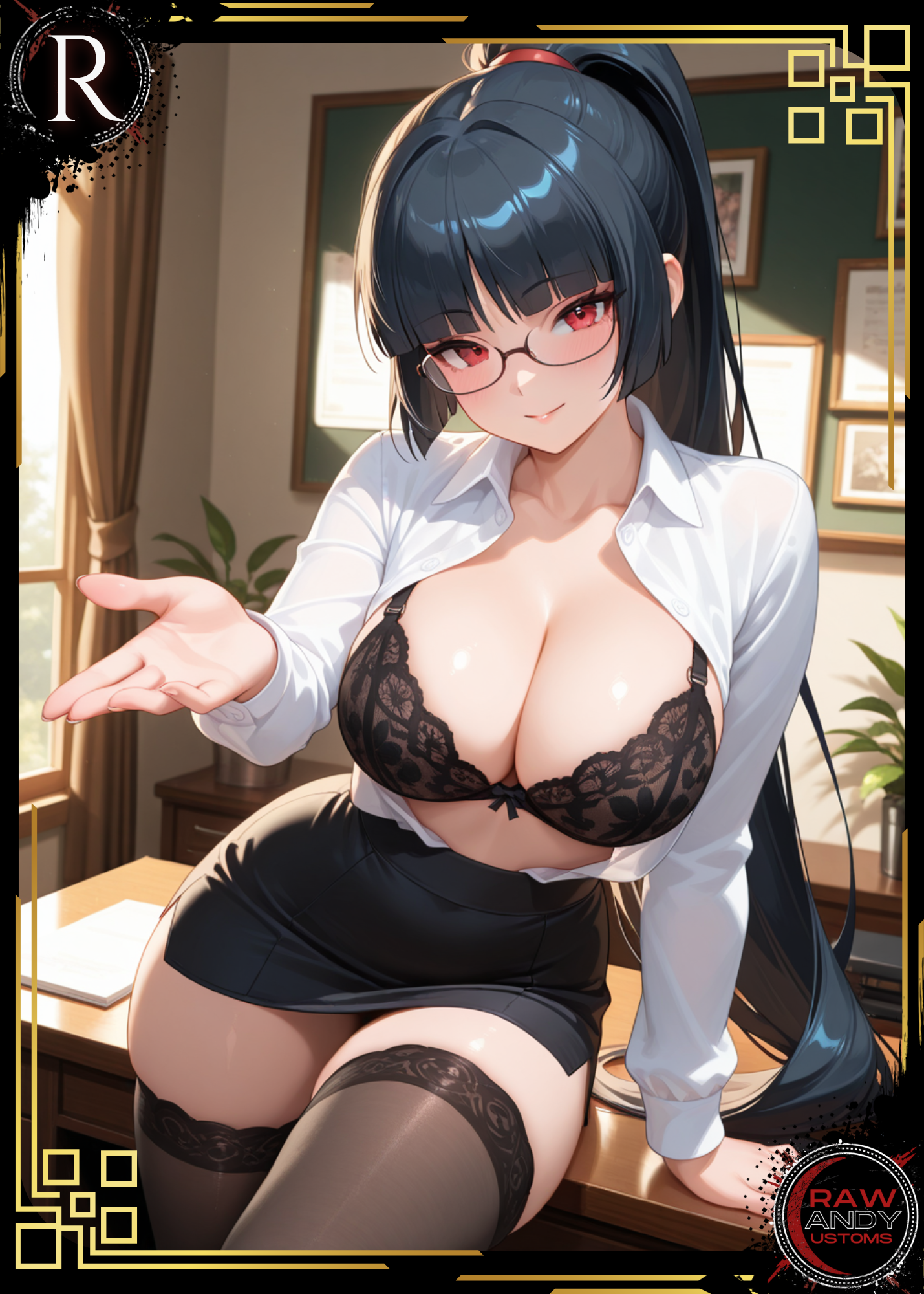 Sabrina | Professor Waifus | Raw Candy CCG