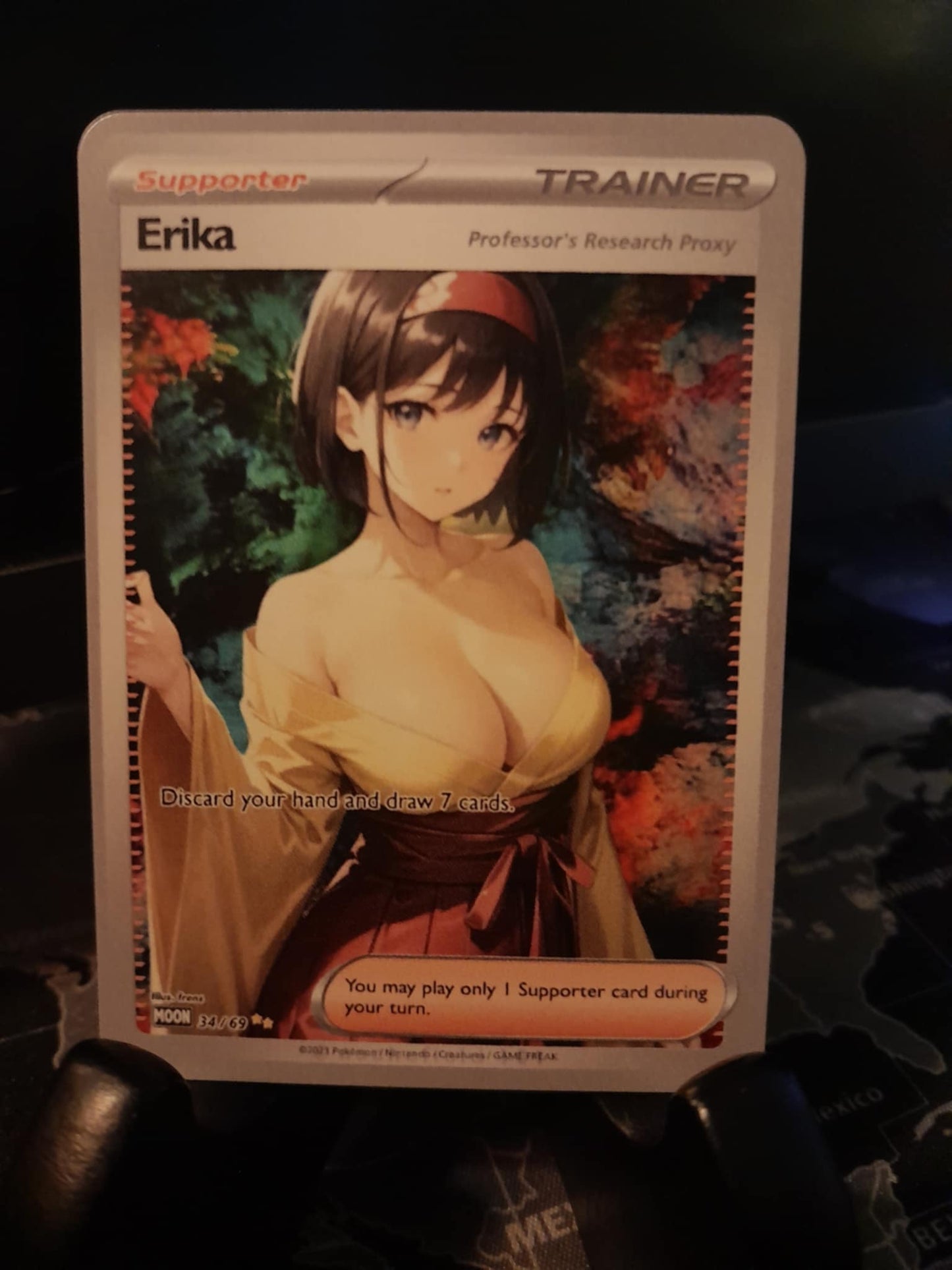 Professor's Research Pokemon TCG Proxy (Set of 4) Custom Pokémon Alt Art Cards
