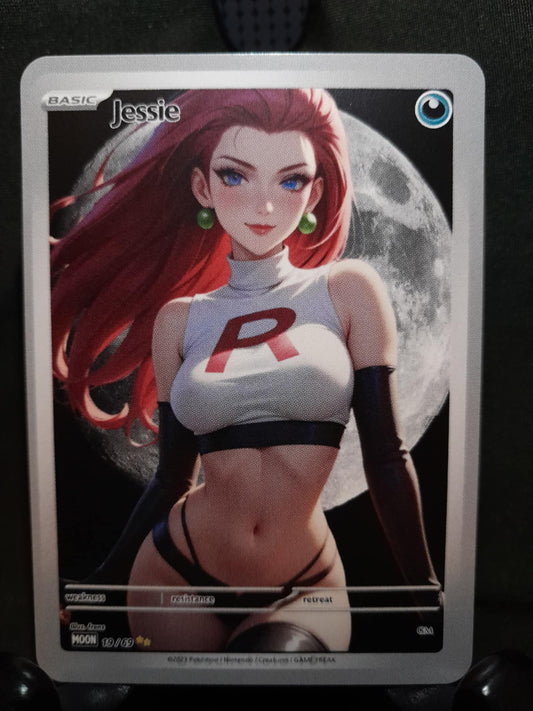 Jessie | Moon Waifus | Custom Waifu Card