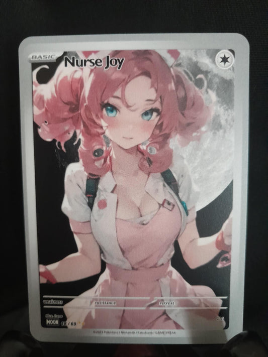 Nurse Joy | Moon Waifus | Custom Waifu Card