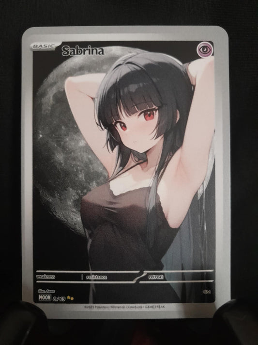 Sabrina | Moon Waifus | Custom Waifu Card