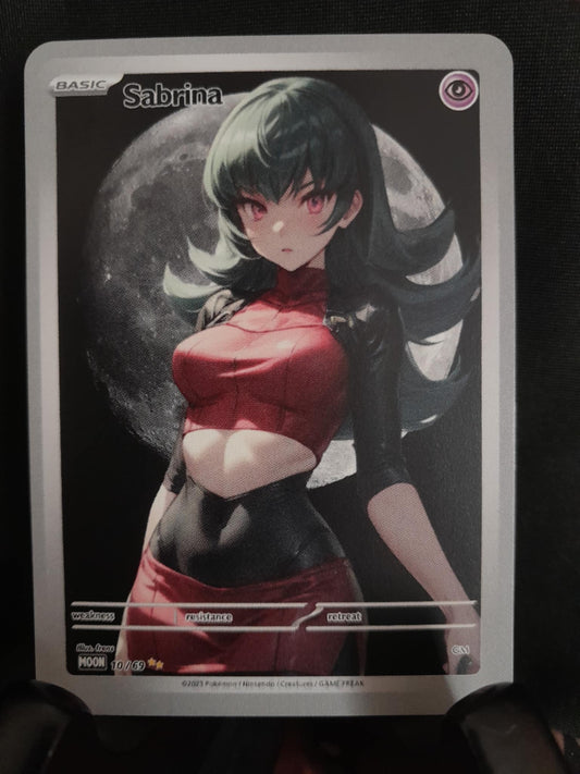 Sabrina | Moon Waifus | Custom Waifu Card