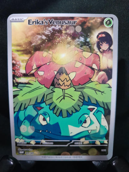 Erika's Venusaur | Moon Waifus | Custom Waifu Card