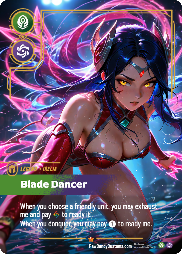 Riftbound Legend Proxy | Irelia Blade Dancer