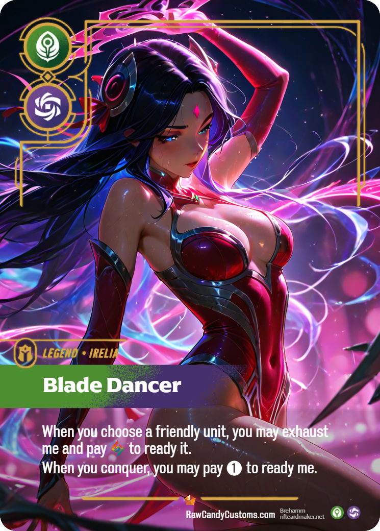 Riftbound Legend Proxy | Irelia Blade Dancer