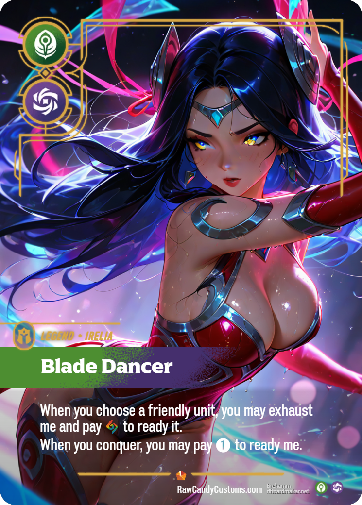 Riftbound Legend Proxy | Irelia Blade Dancer