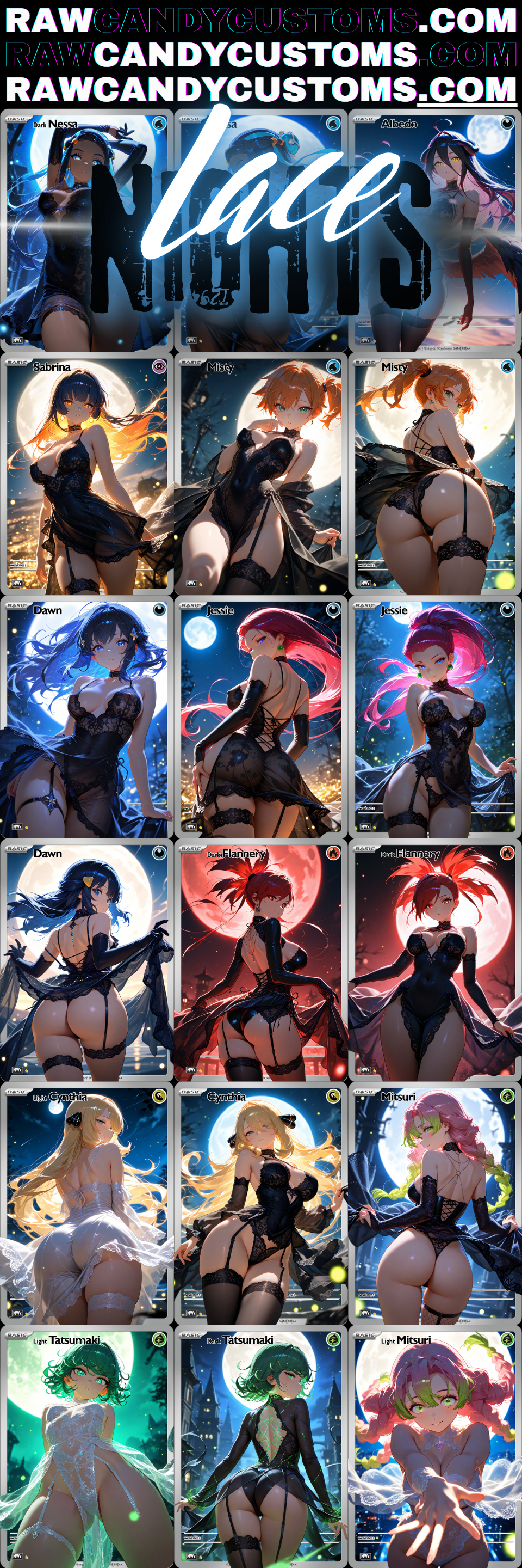 Booster Pack | Moon Waifus 2.0: Lace Nights