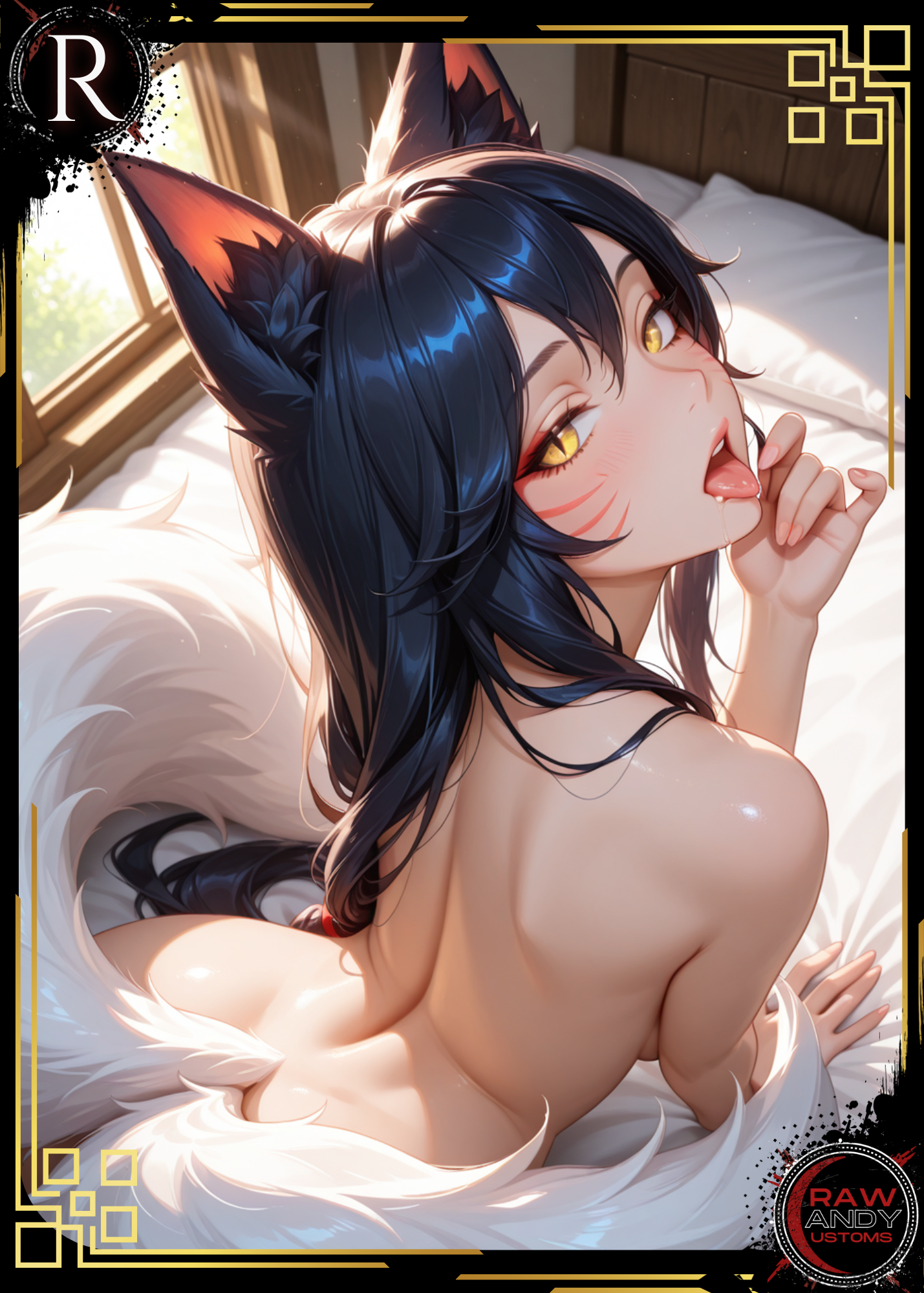Ahri | Waifu Material | Raw Candy CCG