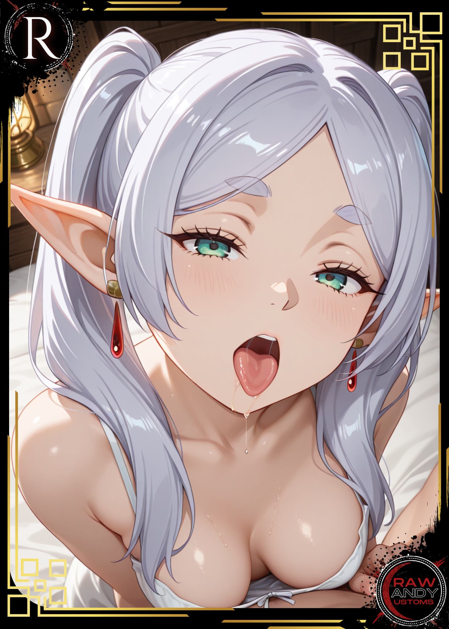 Frieren | Waifu Material | Raw Candy CCG
