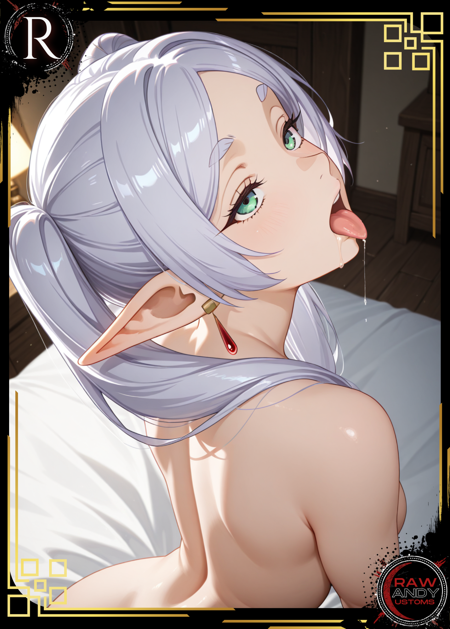 Frieren | Waifu Material | Raw Candy CCG
