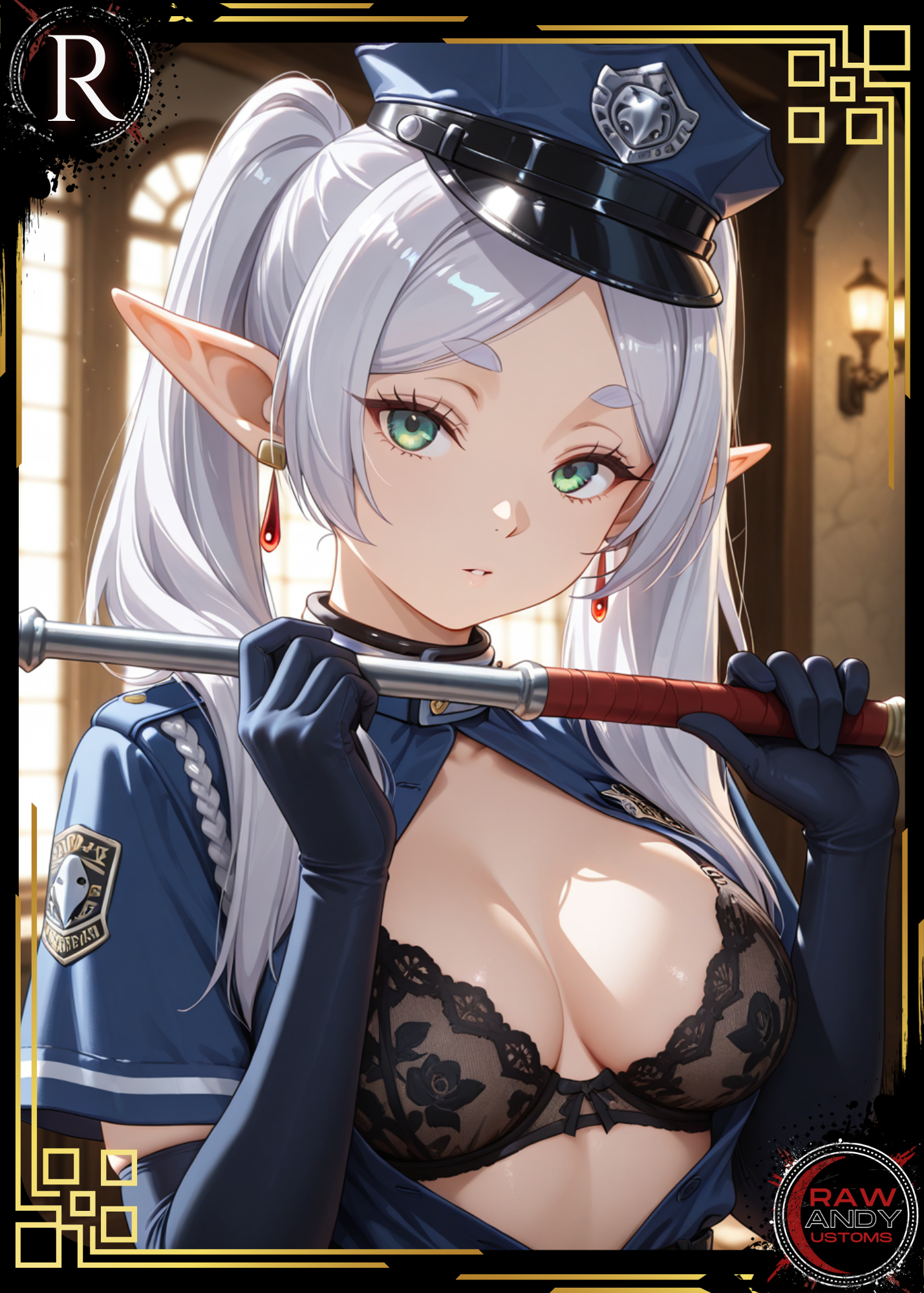 Frieren | Officer Waifus | Raw Candy CCG