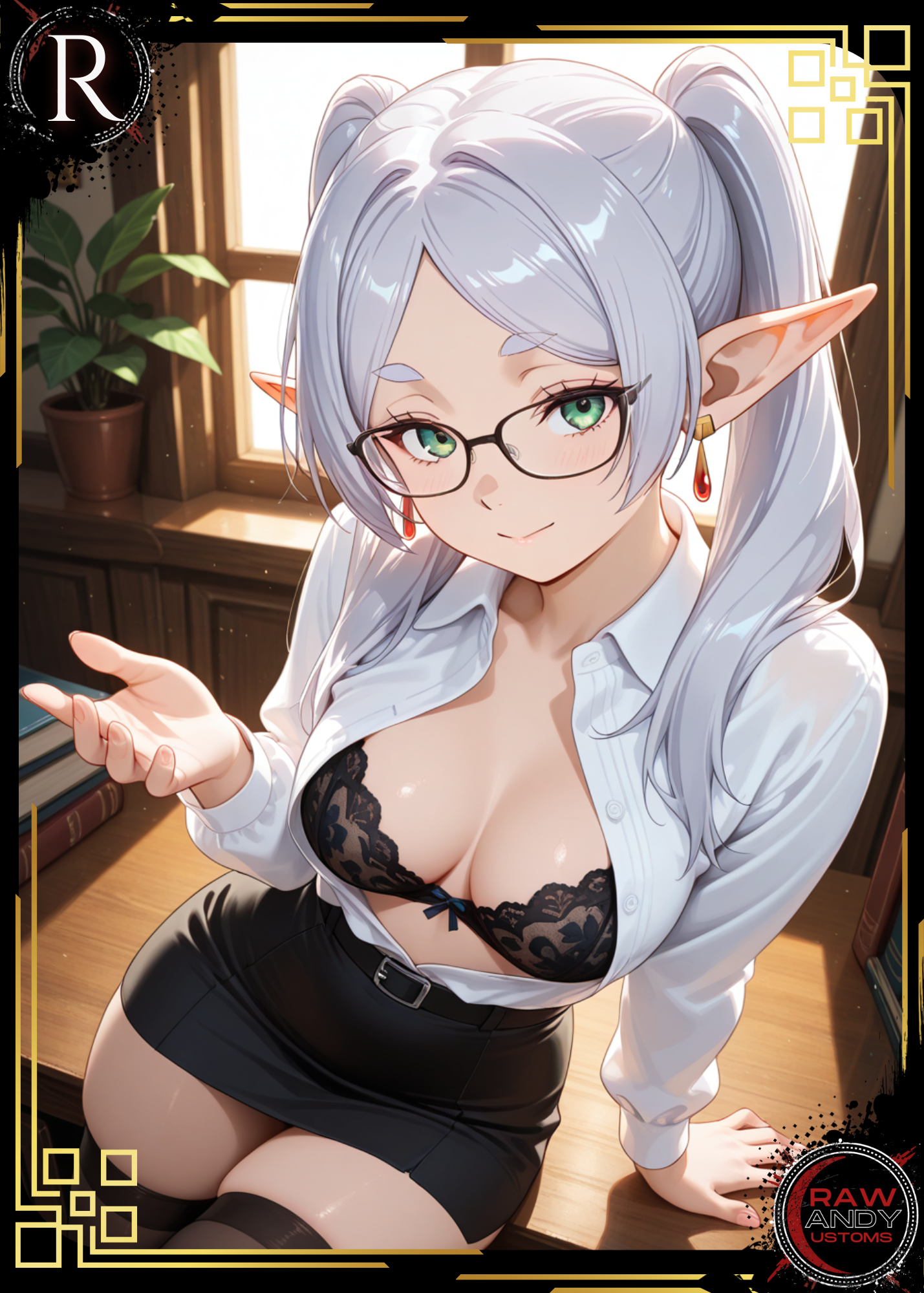 Frieren | Professor Waifus | Raw Candy CCG