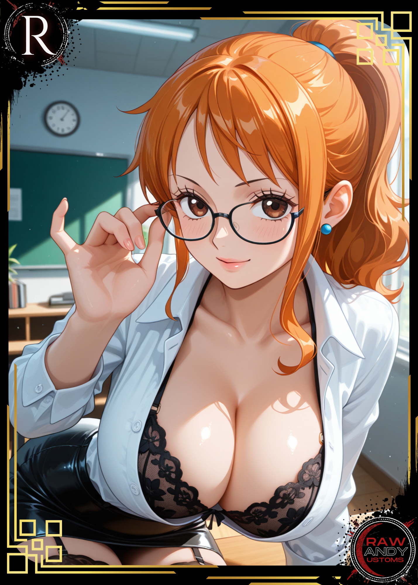 Nami | Professor Waifus | Raw Candy CCG