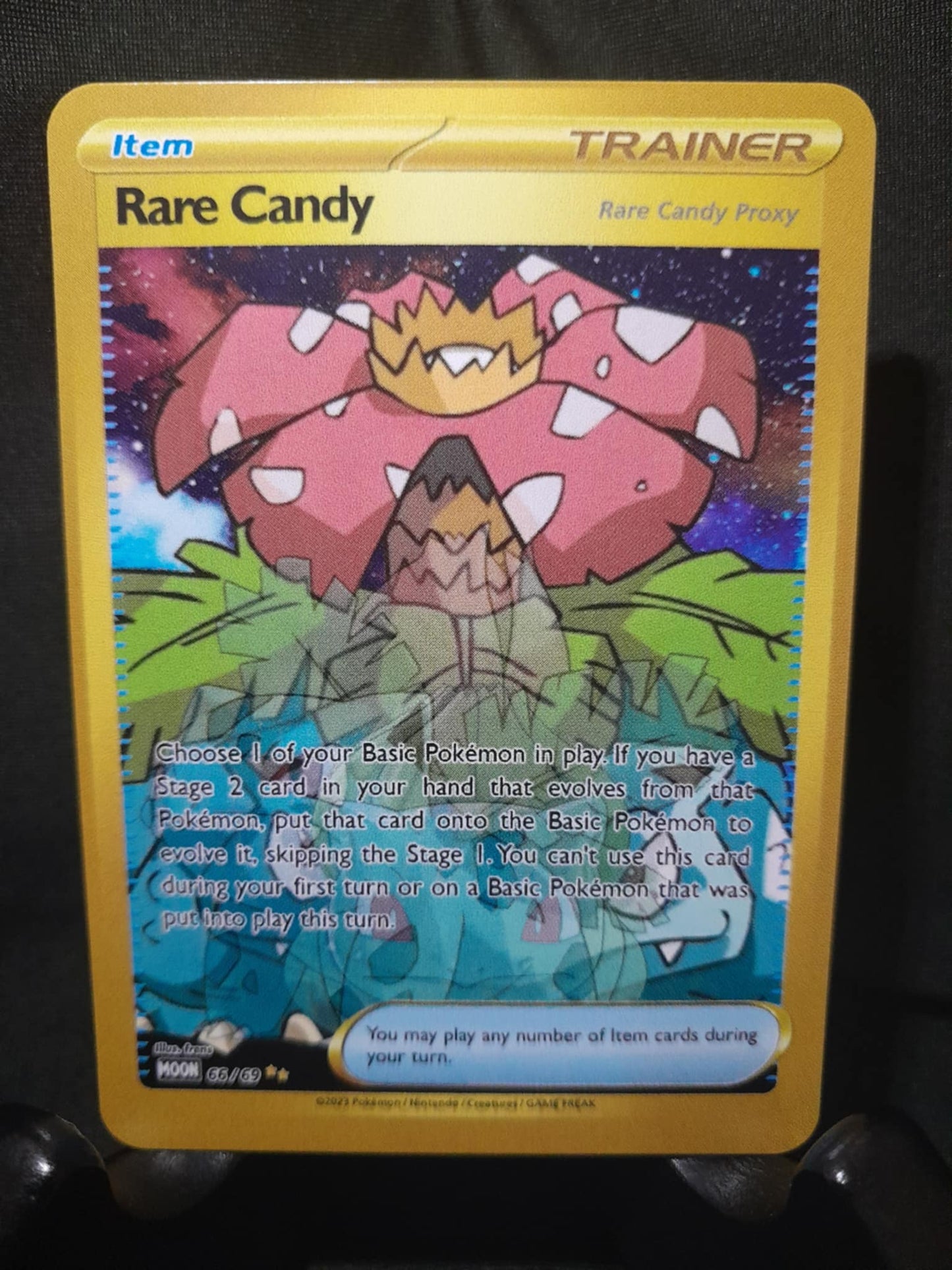 Rare Candy Pokemon TCG Proxy (Set of 4) Custom Pokémon Alt Art Cards