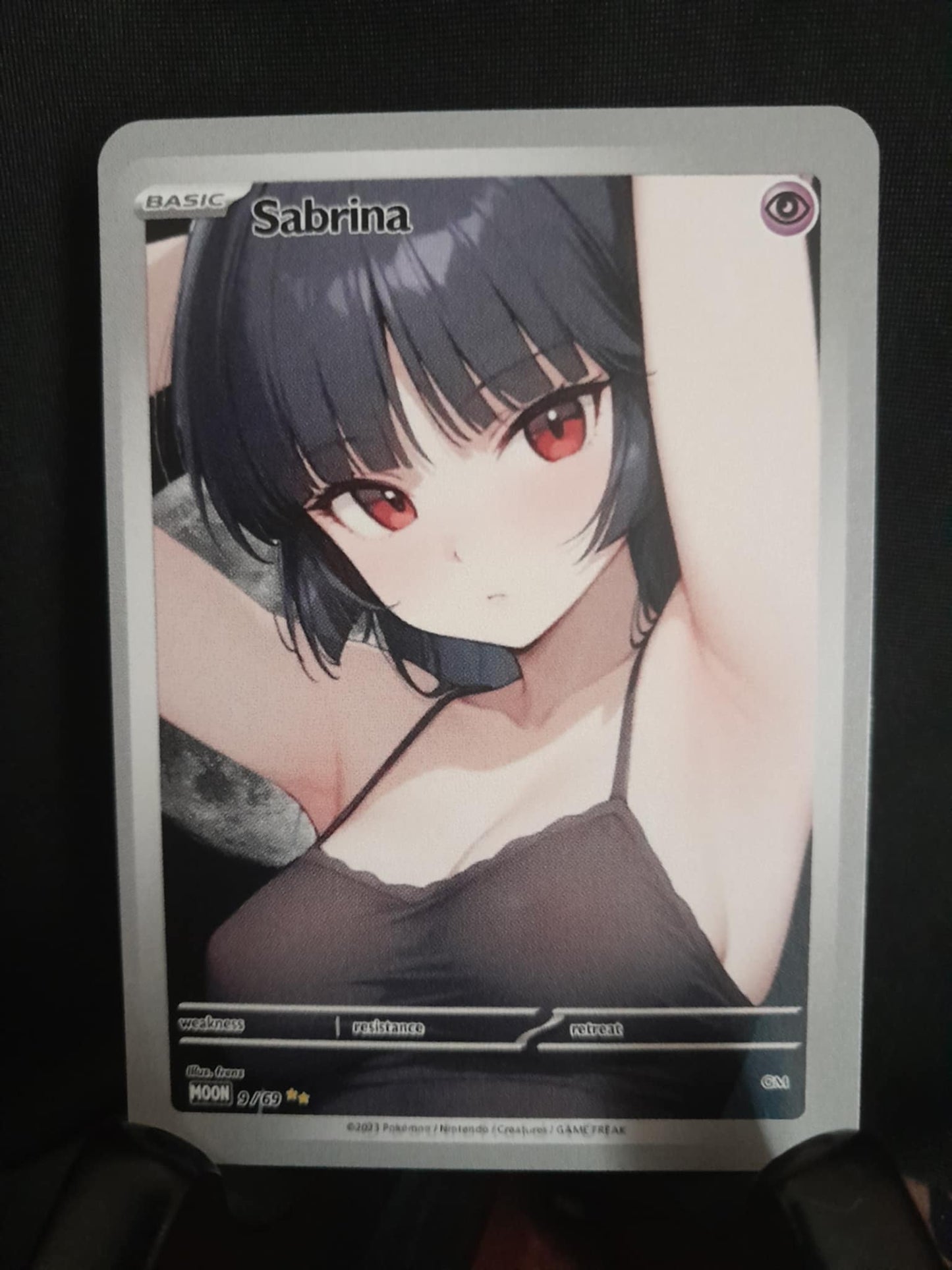 Sabrina | Moon Waifus | Custom Waifu Card