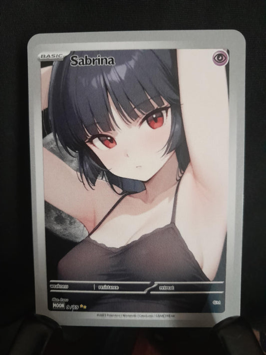 Sabrina | Moon Waifus | Custom Waifu Card