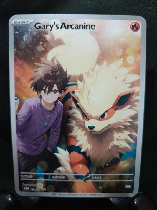 Gary's Arcanine | Moon Waifus | Custom Waifu Card