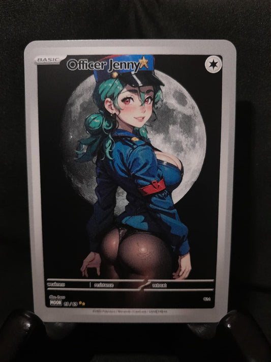 Officer Jenny | Moon Waifus | Custom Waifu Card