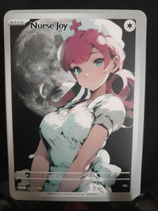 Nurse Joy | Moon Waifus | Custom Waifu Card